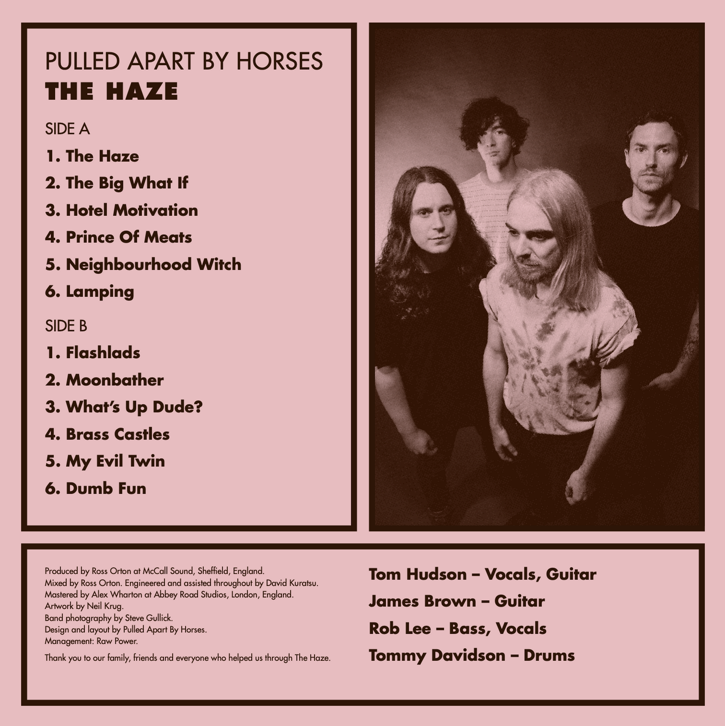 Pulled Apart By Horses - The Haze - Limited Reissue